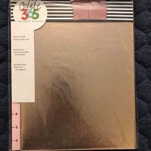 Large Happy Planner Rose Gold Cover